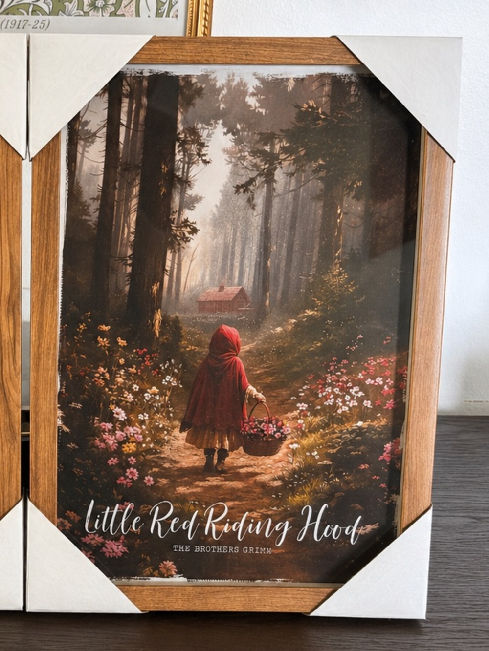 Oliver Art Framed Storybook Print- Little Red Riding Hood